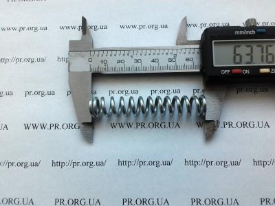 Пружина сжатия 2 х 11,8 х 63,5 (Артикул: S7994)