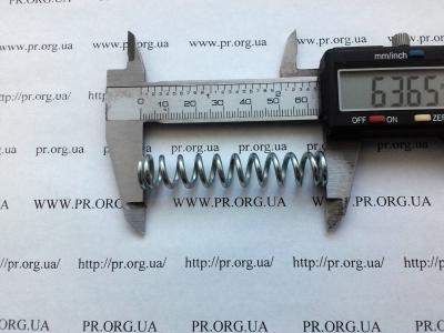 Пружина сжатия 2 х 12,2 х 63,5 (Артикул: S7996)