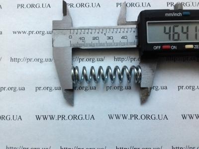 Пружина сжатия 2 х 12 х 46,5 (Артикул: S8007)