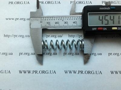 Пружина сжатия 2 х 12 х 45,5 (Артикул: S8008)