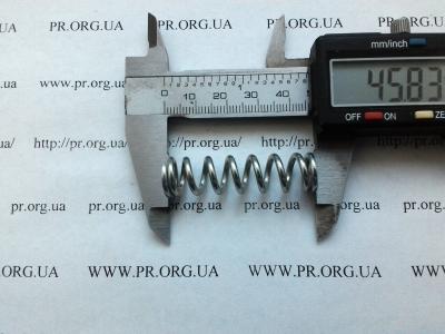 Пружина сжатия 2 х 12,3 х 45,7 (Артикул: S8009)