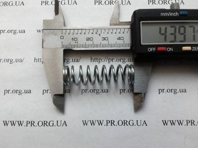 Пружина сжатия 1,4 х 12,8 х 44 (Артикул: S8025)