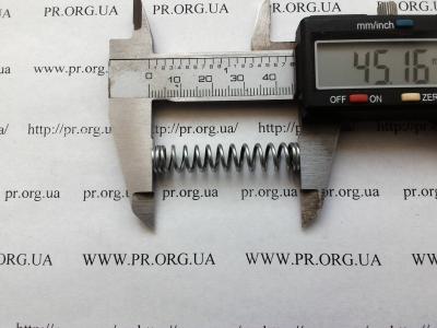 Пружина сжатия 1,2 х 8,7 х 45 (Артикул: S8039)