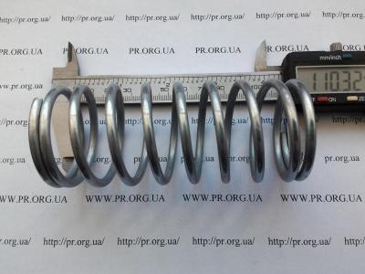 Пружина стиснення 4 х 46,5 х 110 (Артикул: S8092)