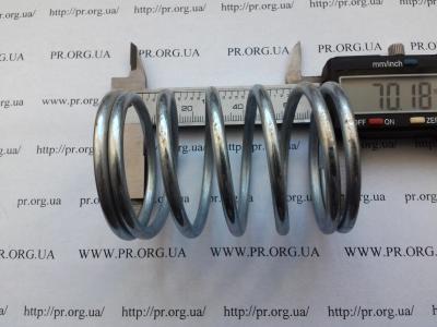 Пружина стиснення 4 х 48,5 х 70 (Артикул: S8095)