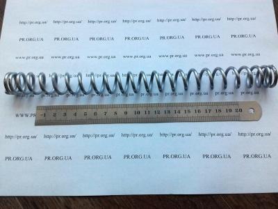 Пружина стиснення 3 х 22 х 257 (Артикул: S8116)