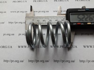 Пружина сжатия 4 х 36,5 х 52 (Артикул: S8152)