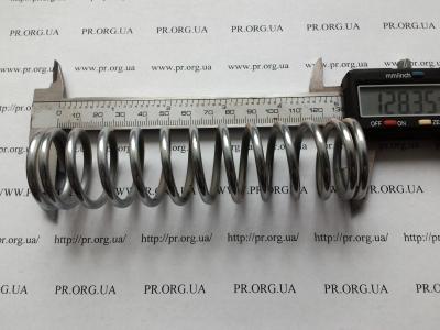 Пружина сжатия 3,5 х 33 х 128 (Артикул: S8156)