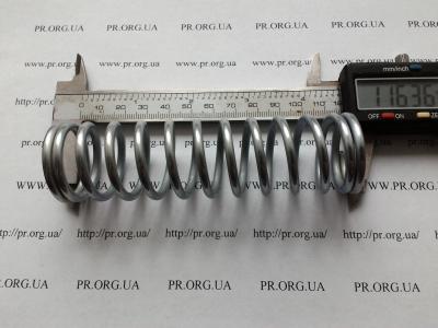 Пружина сжатия 3,5 х 32,5 х 116 (Артикул: S8158)