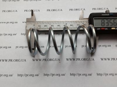 Пружина сжатия 3,5 х 37,5 х 83,5 (Артикул: S8165)