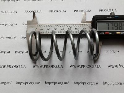 Пружина сжатия 3,5 х 37,5 х 78 (Артикул: S8167)