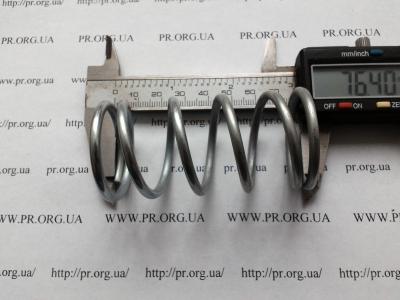 Пружина сжатия 3,5 х 37,5 х 76,5 (Артикул: S8168)