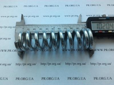 Пружина сжатия 5 х 30 х 102 (Артикул: S8191)