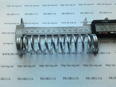 Пружина сжатия 3 х 29,7 х 127 (Артикул: S8195)