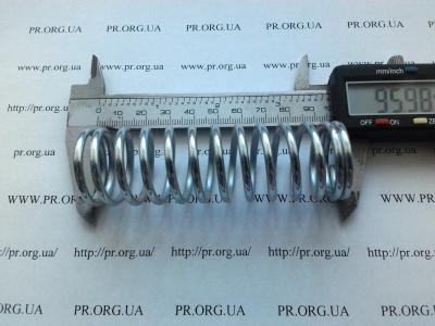 Пружина сжатия 3 х 29,5 х 96 (Артикул: S8199)