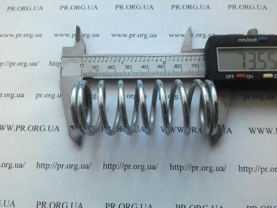 Пружина сжатия 3 х 29,4 х 73,5 (Артикул: S8204)
