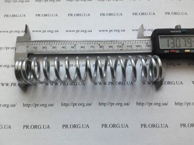 Пружина сжатия 3 х 26 х 130,8 (Артикул: S8212)