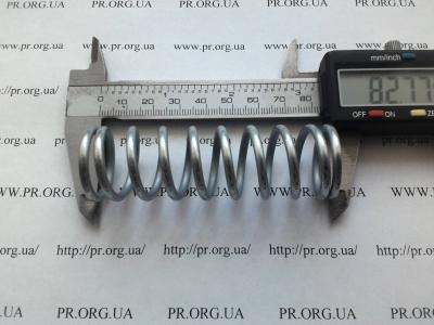 Пружина сжатия 3 х 25,7 х 82,5 (Артикул: S8220)