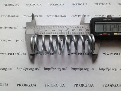 Пружина сжатия 3 х 25,5 х 81 (Артикул: S8221)