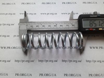 Пружина сжатия 3 х 25,9 х 85 (Артикул: S8222)