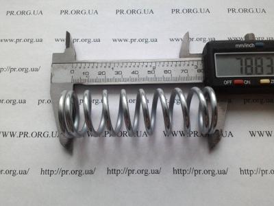 Пружина сжатия 3 х 25,9 х 78,8 (Артикул: S8225)