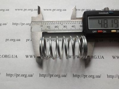 Пружина сжатия 2 х 24,7 х 48 (Артикул: S8246)