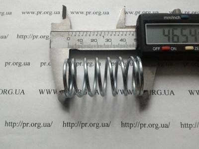 Пружина сжатия 2 х 24,5 х 46,5 (Артикул: S8247)