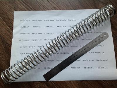 Пружина сжатия 3 х 37,8 х 345 (Артикул: S8258)