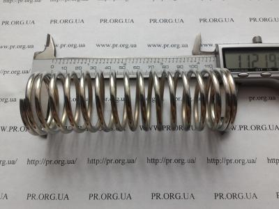 Пружина сжатия 3 х 37,5 х 112 (Артикул: S8345)