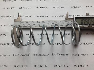 Пружина сжатия 2,5 х 39 х 109 (Артикул: S8346)