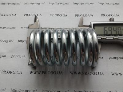 Пружина сжатия 5 х 42 х 69 (Артикул: S8369)