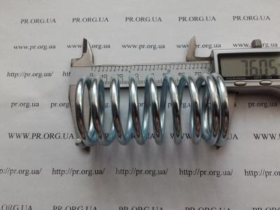 Пружина стиснення 4 х 39 х 76 (Артикул: S8392)