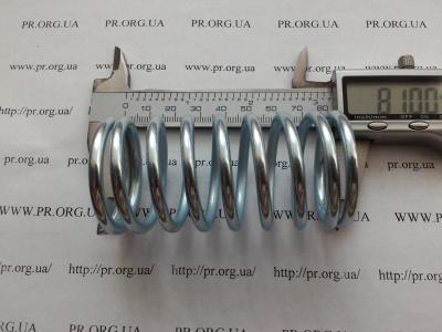 Пружина стиснення 4 х 39,5 х 81 (Артикул: S8393)