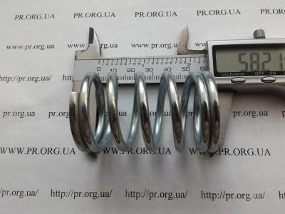 Пружина сжатия 4 х 37 х 58 (Артикул: S8397)
