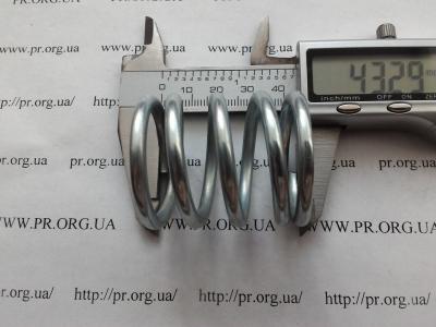 Пружина сжатия 4 х 36,8 х 43 (Артикул: S8398)