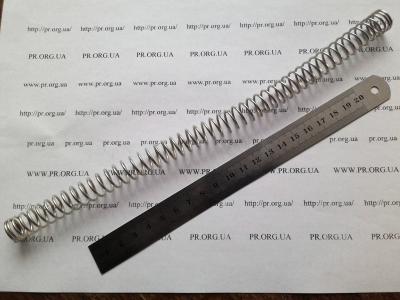 Пружина стиснення 1,5 х 15,5 х 277 (Артикул: S8428)