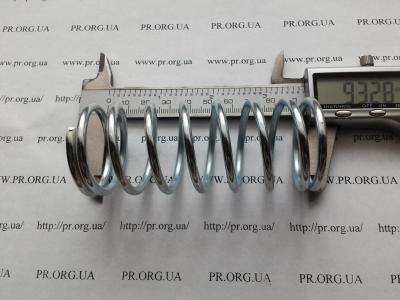 Пружина стиснення 3,5 х 38,5 х 93,3 (Артикул: S8435)