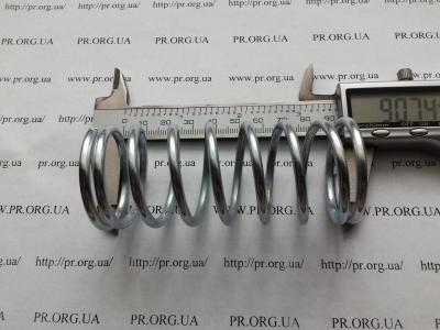 Пружина сжатия 3,5 х 38,5 х 90,5 (Артикул: S8437)