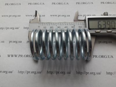 Пружина сжатия 3,5 х 38 х 64 (Артикул: S8451)