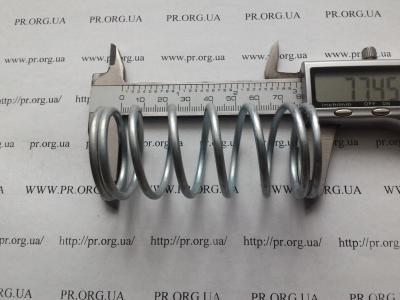 Пружина сжатия 3 х 35,8 х 77,5 (Артикул: S8459)