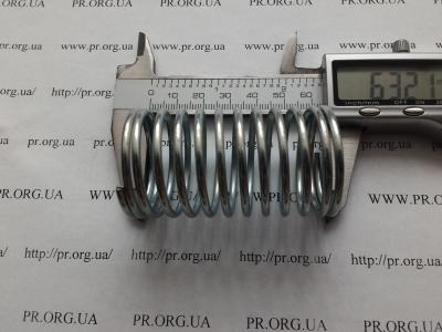 Пружина сжатия 2,5 х 35 х 63 (Артикул: S8468)