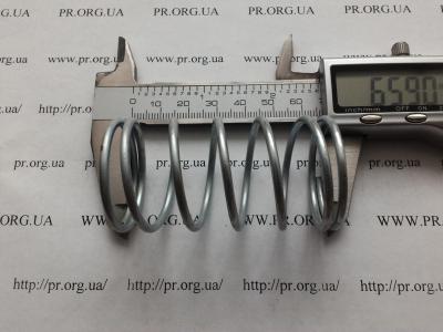 Пружина сжатия 2,5 х 34,5 х 66 (Артикул: S8476)