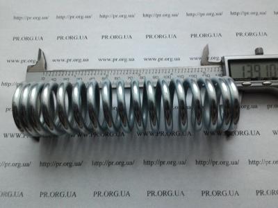 Пружина стиснення 5 х 38 х 139 (Артикул: S8485)