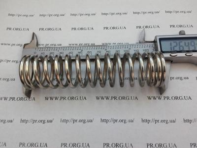 Пружина сжатия 3,5 х 33 х 126,5 (Артикул: S8502)