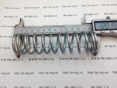 Пружина сжатия 3,5 х 33 х 120 (Артикул: S8504)