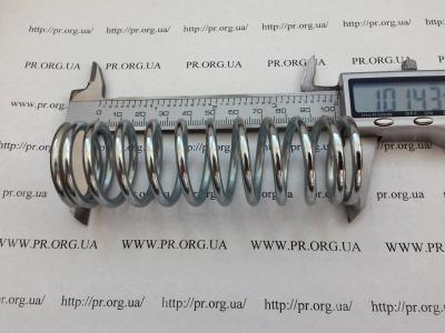 Пружина сжатия 3,5 х 32,5 х 101,5 (Артикул: S8515)