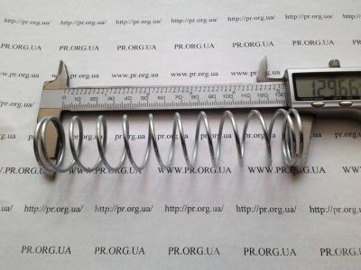 Пружина стиснення 2 х 29,5 х 129,5 (Артикул: S8539)