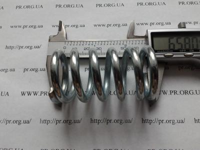 Пружина стиснення 5 х 37,2 х 65,8 (Артикул: S8553)