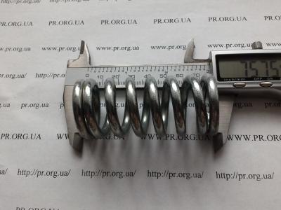 Пружина сжатия 5 х 33,5 х 75,5 (Артикул: S8557)