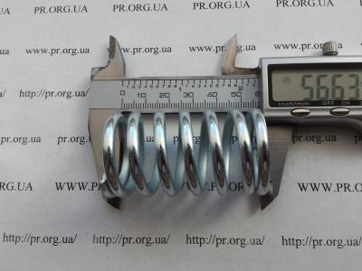 Пружина стиснення 4 х 32 х 56,5 (Артикул: S8582)